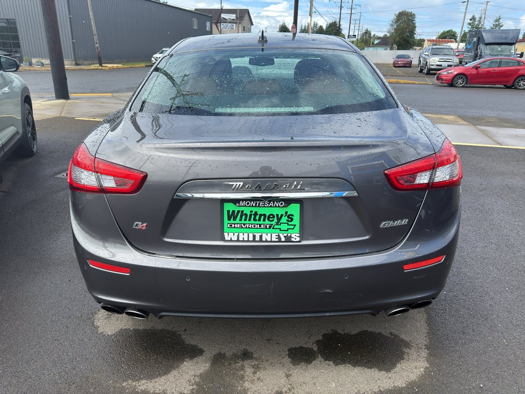 2015 Maserati Ghibli S Q4
