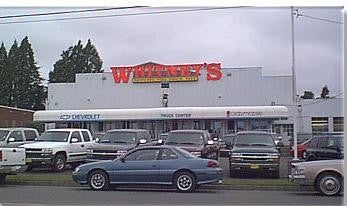 Whitney's Chevrolet about street photo in Montesano WA